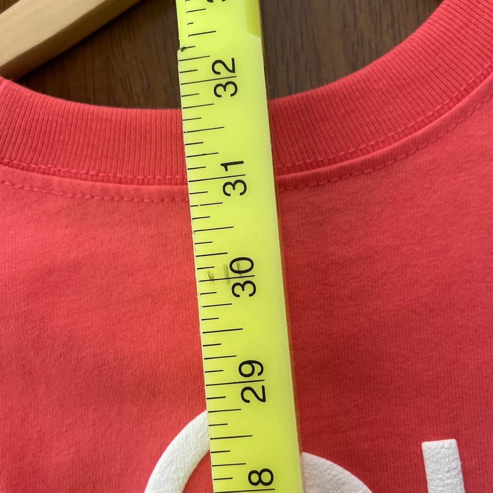 Disney Cruise Line Spirit Jersey XXL Coral White Striped Long Sleeve Shirt XXL - Picture 6 of 6